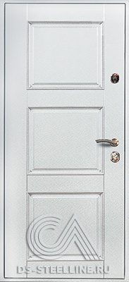 Металлическая дверь Альба для квартиры вид изнутри