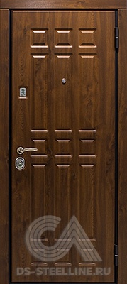 Входная дверь Новосёл 5 вид снаружи