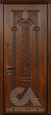 Металлическая дверь Рафаэль для квартиры вид снаружи
