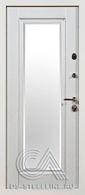 Металлическая дверь Виконт для квартиры вид изнутри