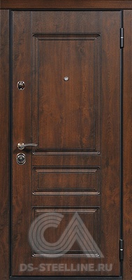 Металлическая дверь Прованс для квартиры вид снаружи