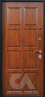 Металлическая дверь Октавио для квартиры вид изнутри