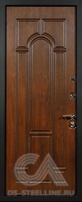 Металлическая дверь Рафаэль для квартиры вид изнутри